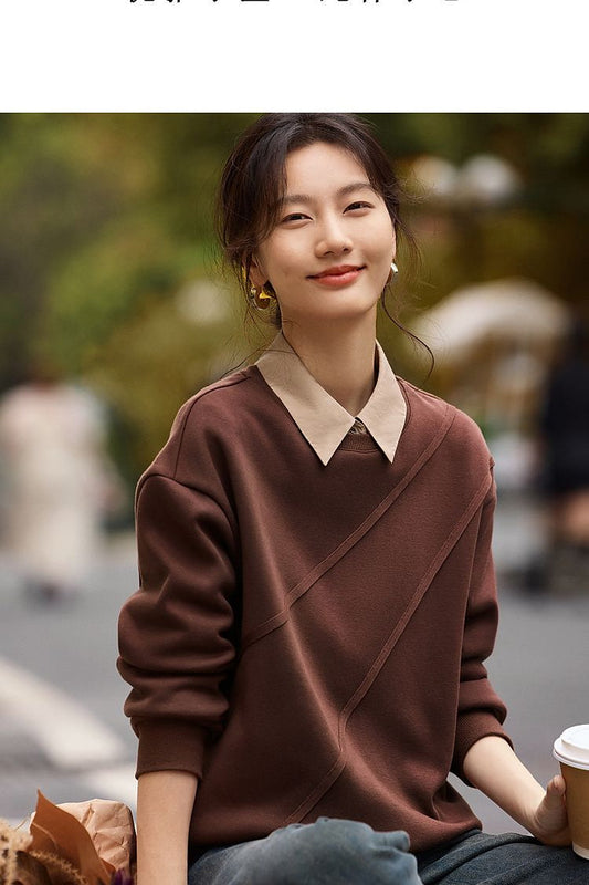 Warm Earthy Casual Look sweatshirt