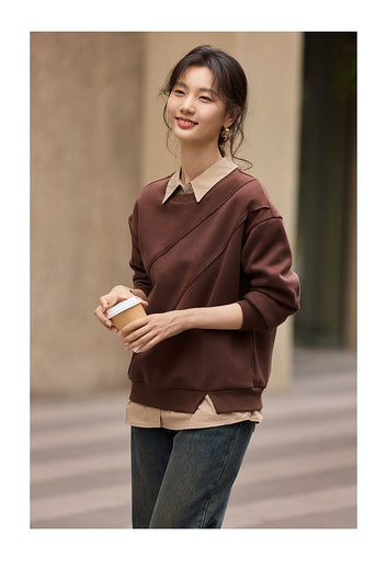 Warm Earthy Casual Look sweatshirt